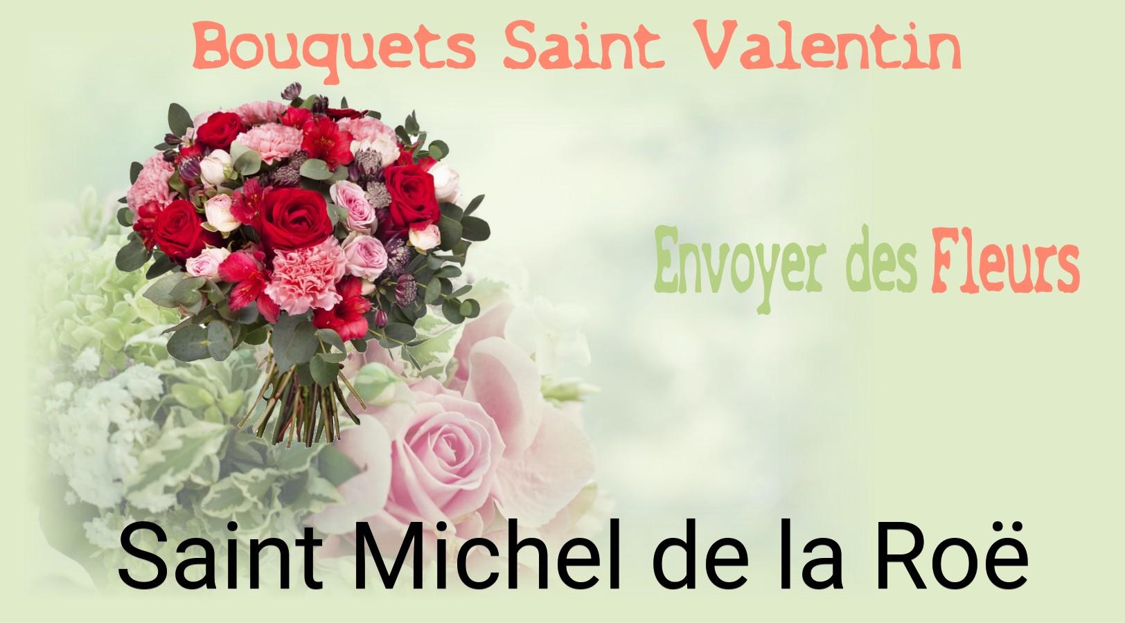 Roses de Saint-Valentin livrées à Saint-Michel-de-la-Roë